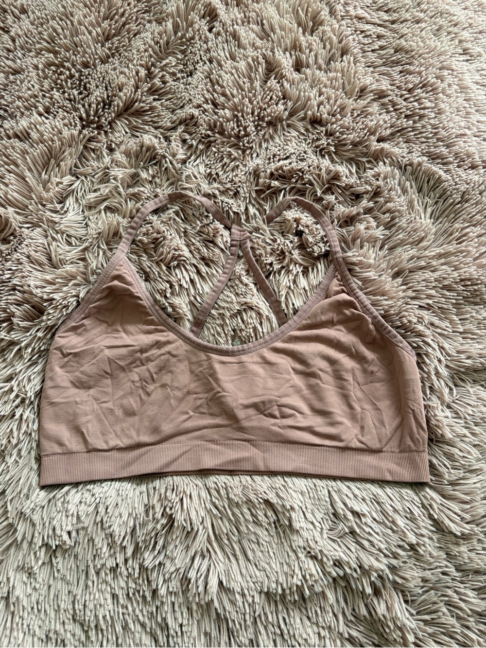 Fabletics Nude Sports Bra